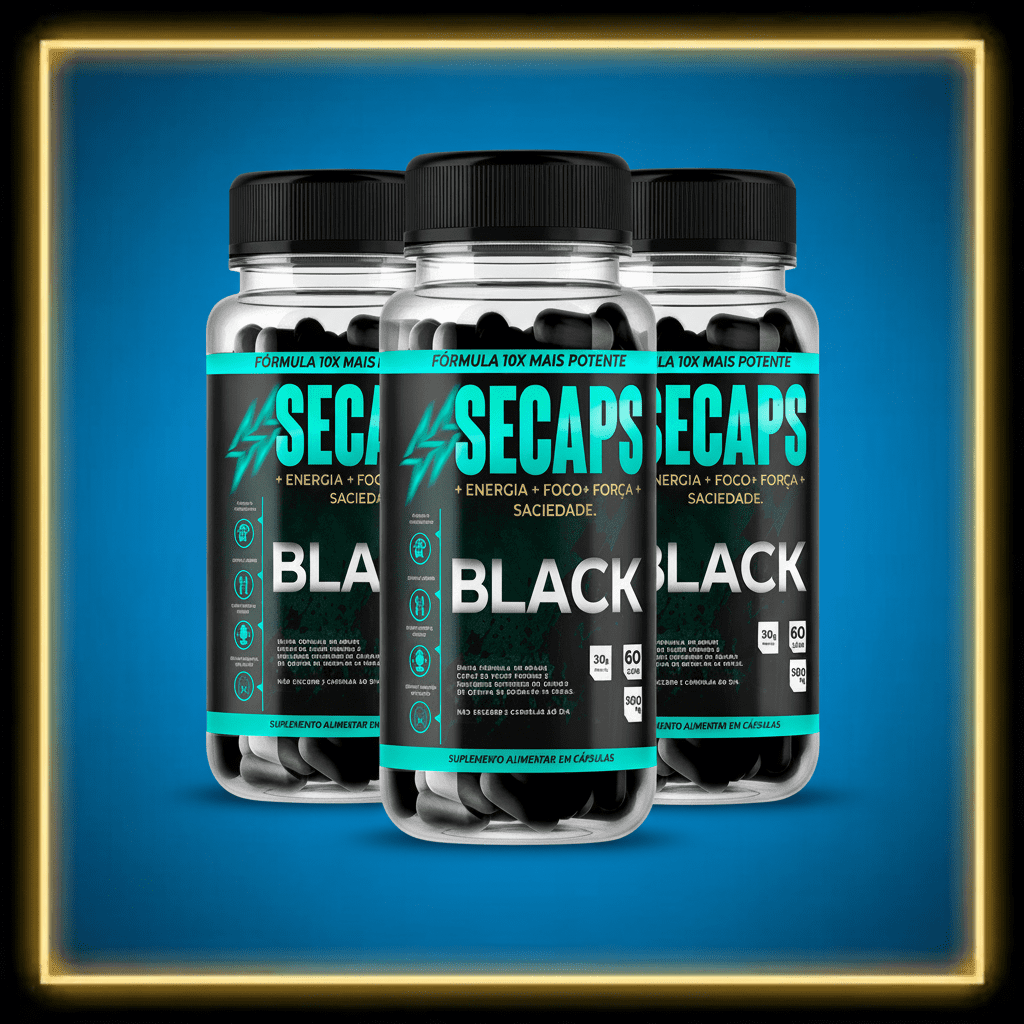 Secaps Black 3 Potes